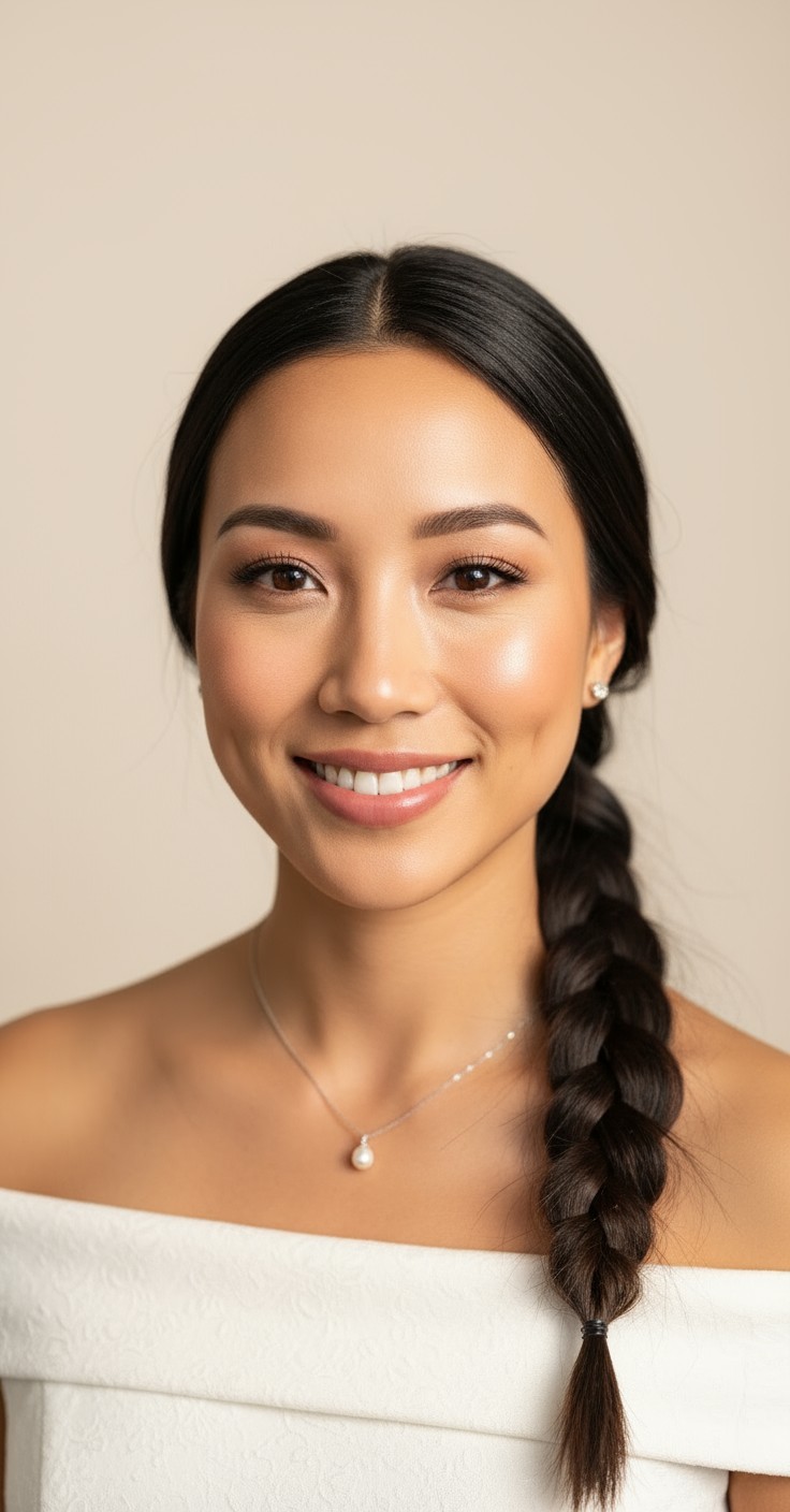 After Fishtail Braid For Wedding